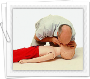 Guide to performing CPR on children who are chocking