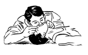 cpr is given on a adult person