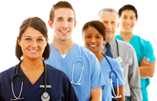 Certified Healthcare Provider Doctor and Nurses