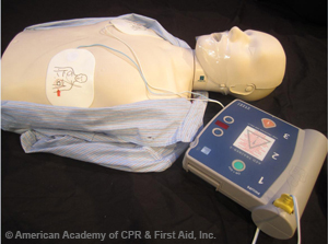 Sequence using AED